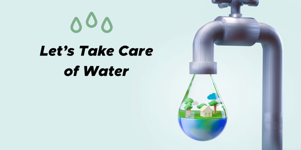 Save water save earth