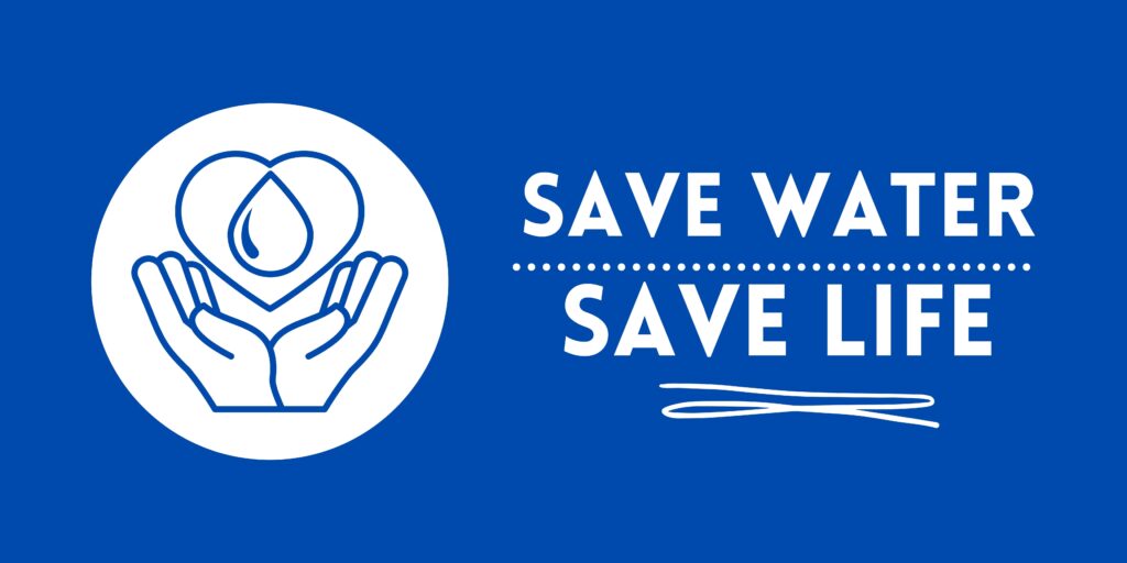 Save water save earth